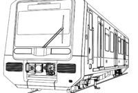 straßenbahn ausmalbild straßenbahn ausmalbild