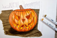 halloween bilder malen