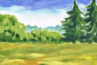 landschaften einfach