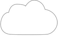 wolken vorlage zum ausdrucken