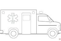 krankenwagen ausmalbild krankenwagen ausmalbild