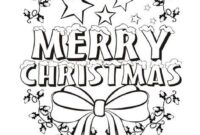 merry christmas ausmalbilder merry christmas ausmalbilder