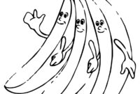 ausmalbilder banane ausmalbilder banane