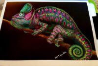 chamäleon malen chamäleon malen