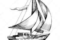 segelboot zeichnung segelboot zeichnung