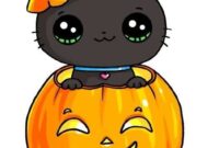 süße halloween bilder zeichnen