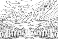 ausmalbilder landschaft für erwachsene ausmalbilder landschaft für erwachsene