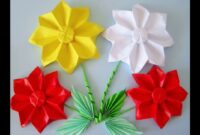 blumen basteln origami