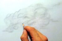 wolken zeichnen leicht