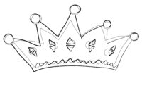 krone ausmalen krone ausmalen