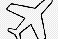 flugzeug einfach zeichnen