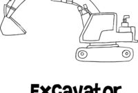 bagger zeichnen einfach bagger zeichnen einfach
