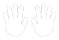 ausmalbild hände ausmalbild hände