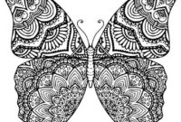 mandalas schmetterling