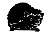 silhouette igel silhouette igel