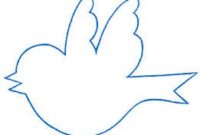 vogel umriss einfach