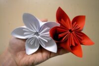 origami blume