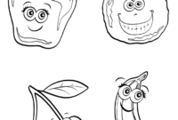 obst und gemüse zum ausmalen obst und gemüse zum ausmalen