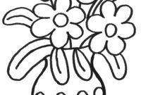 blume ausmalbild kostenlos