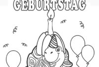 ausmalbilder geburtstag oma