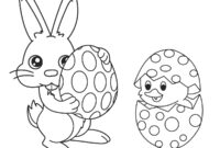 malvorlagen osterhasen