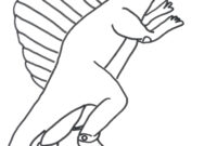 dino malen vorlage dino malen vorlage