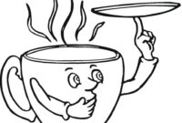 vorlage tasse zum ausdrucken