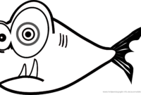 ausmalbild fische kostenlos