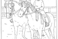 reiterhof ausmalbild reiterhof ausmalbild