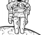astronaut ausmalbild einfach astronaut ausmalbild einfach