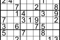 sudoku einfach