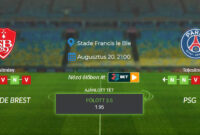stade brest vs psg stade brest vs psg