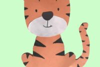 tiger basteln vorlagen