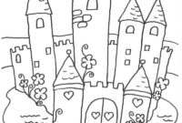 prinzessin schloss ausmalbild prinzessin schloss ausmalbild