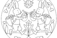 ostern mandalas