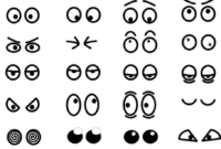 augen vorlage zum ausdrucken