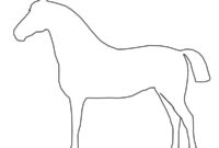 pferd vorlage pferd vorlage