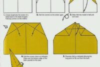 flieger basteln papier