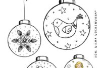 weihnachtskugeln malen weihnachtskugeln malen