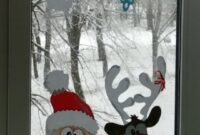 fensterbilder weihnachten selber machen