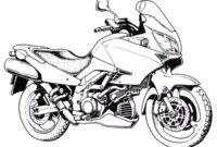 ausmalbilder motorrad