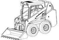 bagger ausmalbild bagger ausmalbild