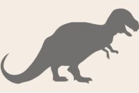t rex schablone t rex schablone