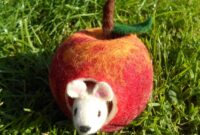 apfelmäuschen basteln