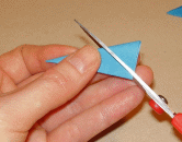 papiersterne ausschneiden