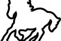 pferd umriss vorlage pferd pferd umriss vorlage pferd