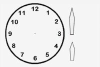uhr basteln vorlage pdf uhr basteln vorlage pdf