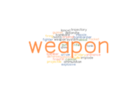 synonyms for dangerous weapon synonyms for dangerous weapon