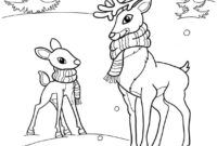 rentier ausmalbilder rentier ausmalbilder