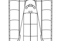 ausmalbilder space shuttle